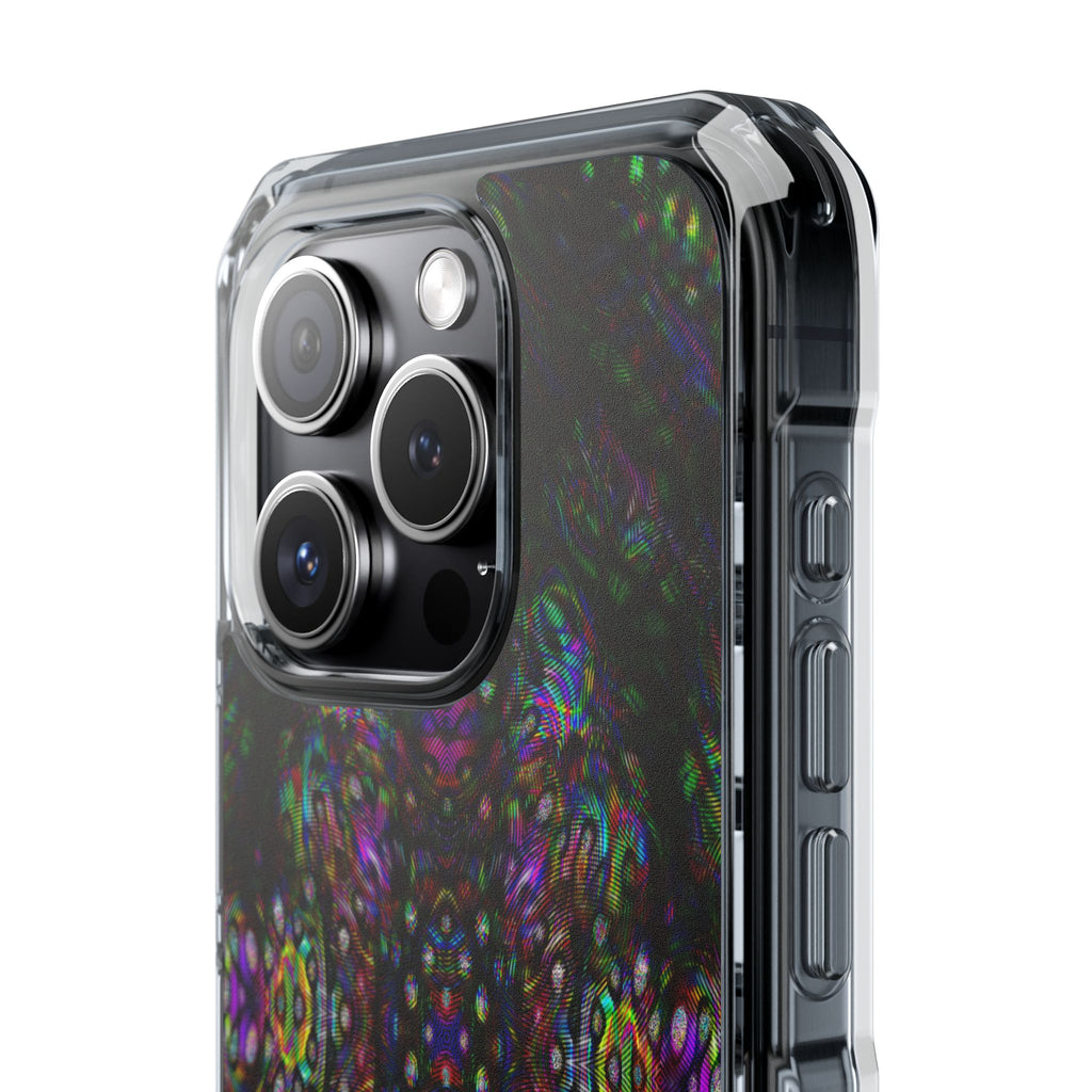iPhone 15 Magnetic Clear Impact Case - DMT Scribe Tiles No.2