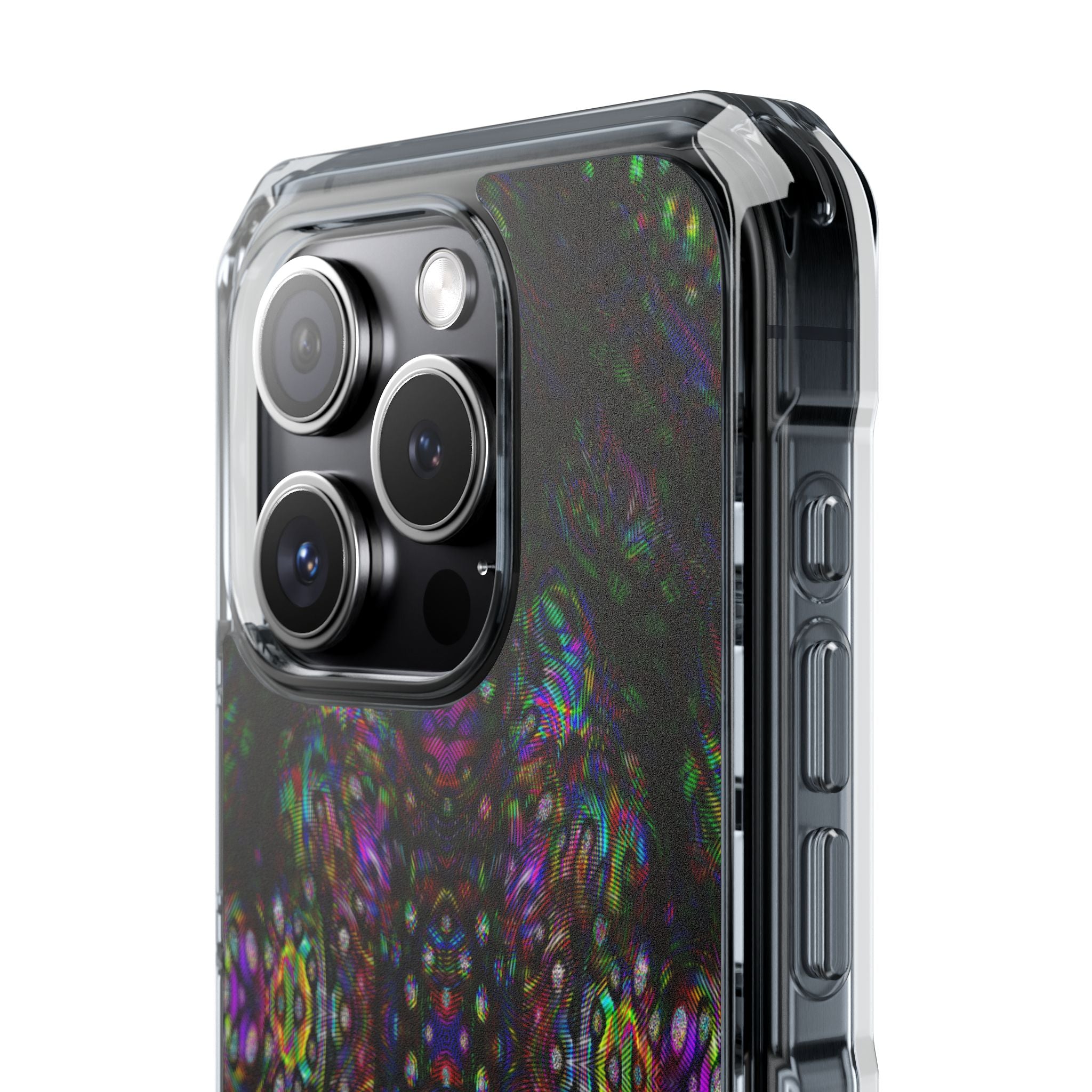 iPhone 15 Magnetic Clear Impact Case - DMT Scribe Tiles No.2