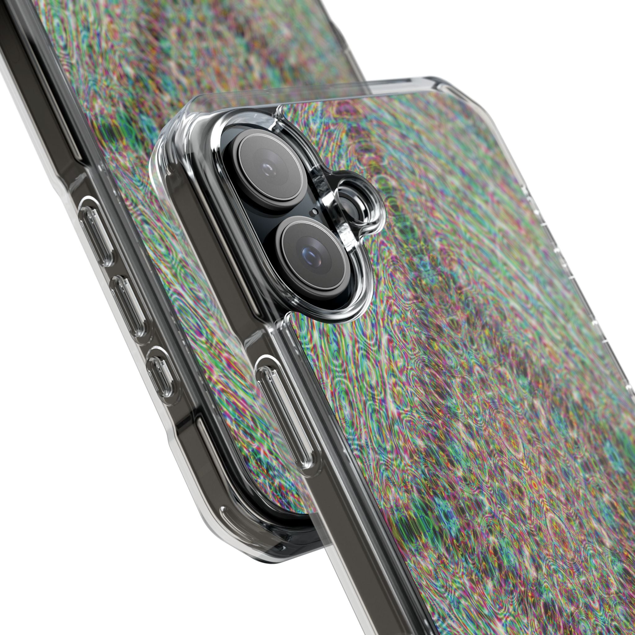 iPhone 16 Magnetic Clear Impact Case - DMT Seer No.14