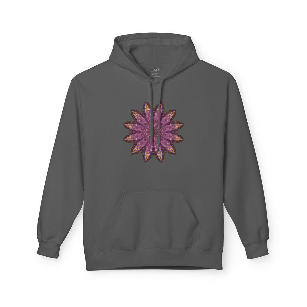 Unisex Midweight Softstyle Fleece Hoodie - Love Light Mandalas No.16