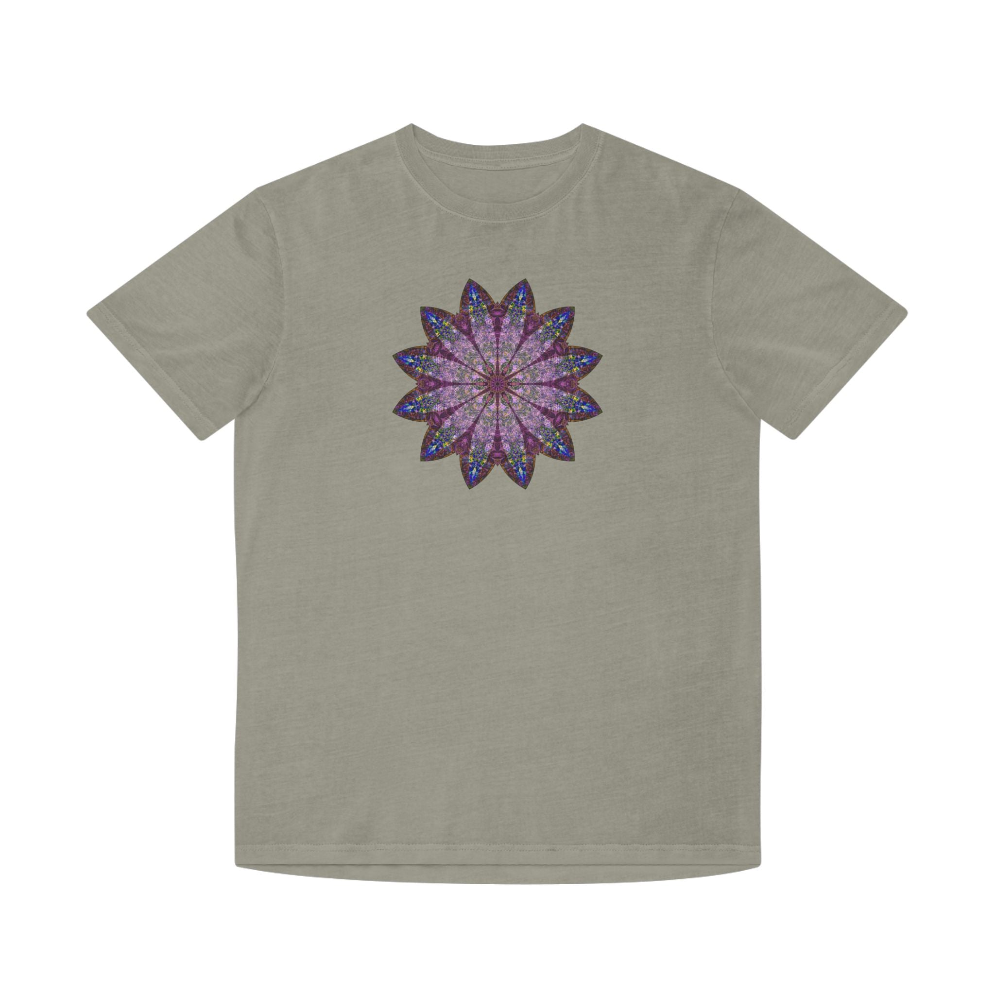 Unisex Faded Shirt - Love Light Mandalas No.17