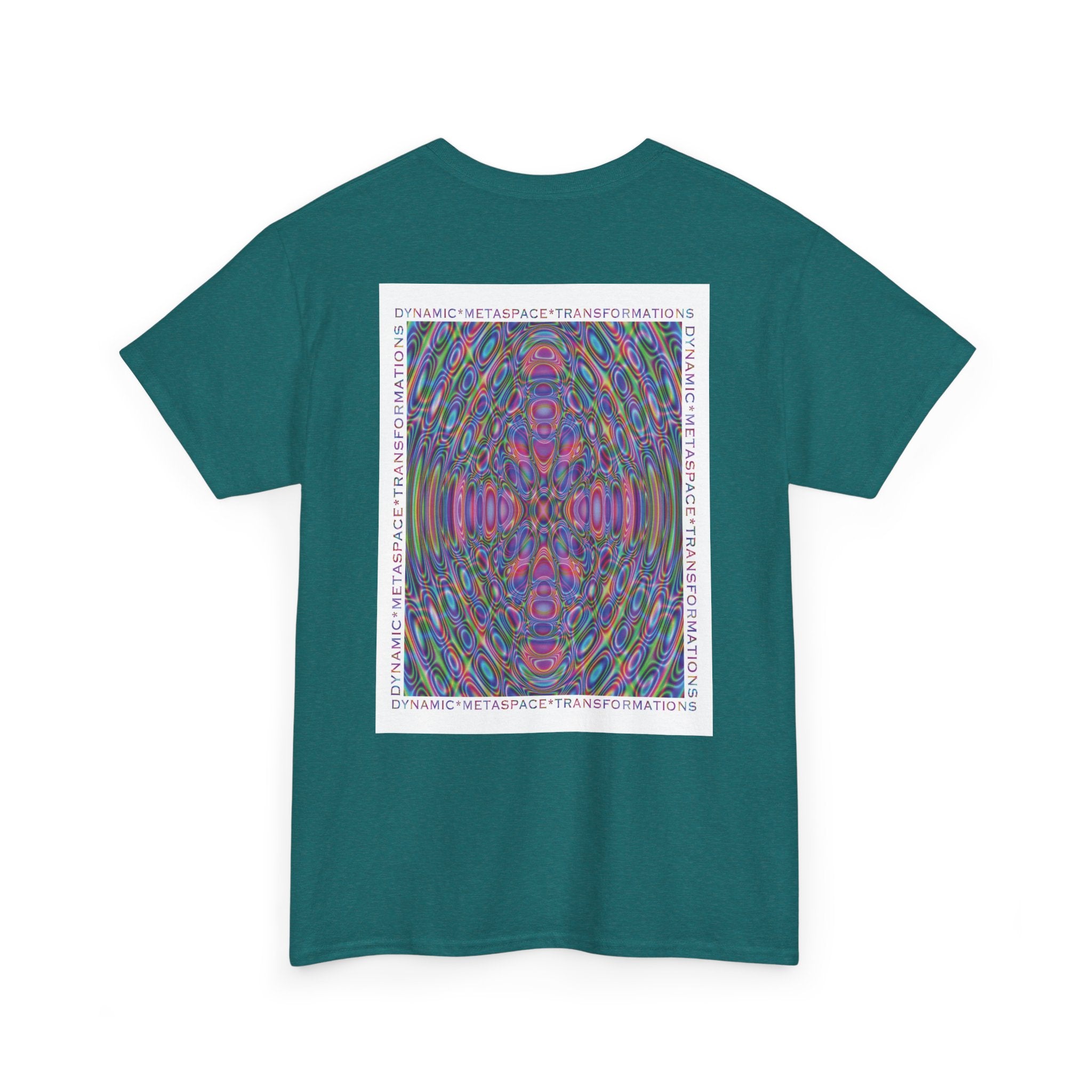 Unisex Heavy Cotton Tee (Back) - DMT Seer No.1