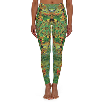 Spandex Leggings - Love Light Fractals No.3c