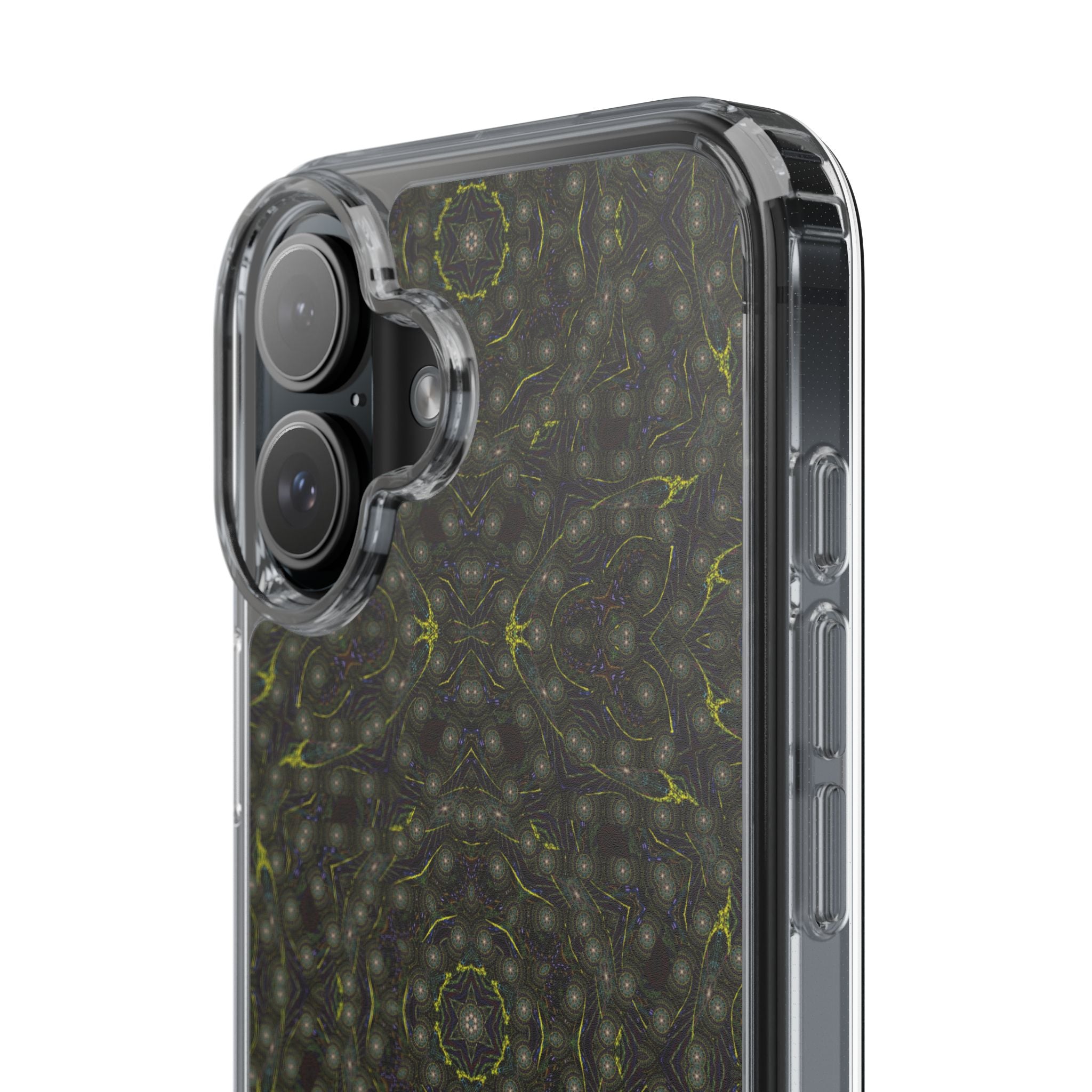 iPhone 16 Clear Case – P5 Kaleidoscopic No.2