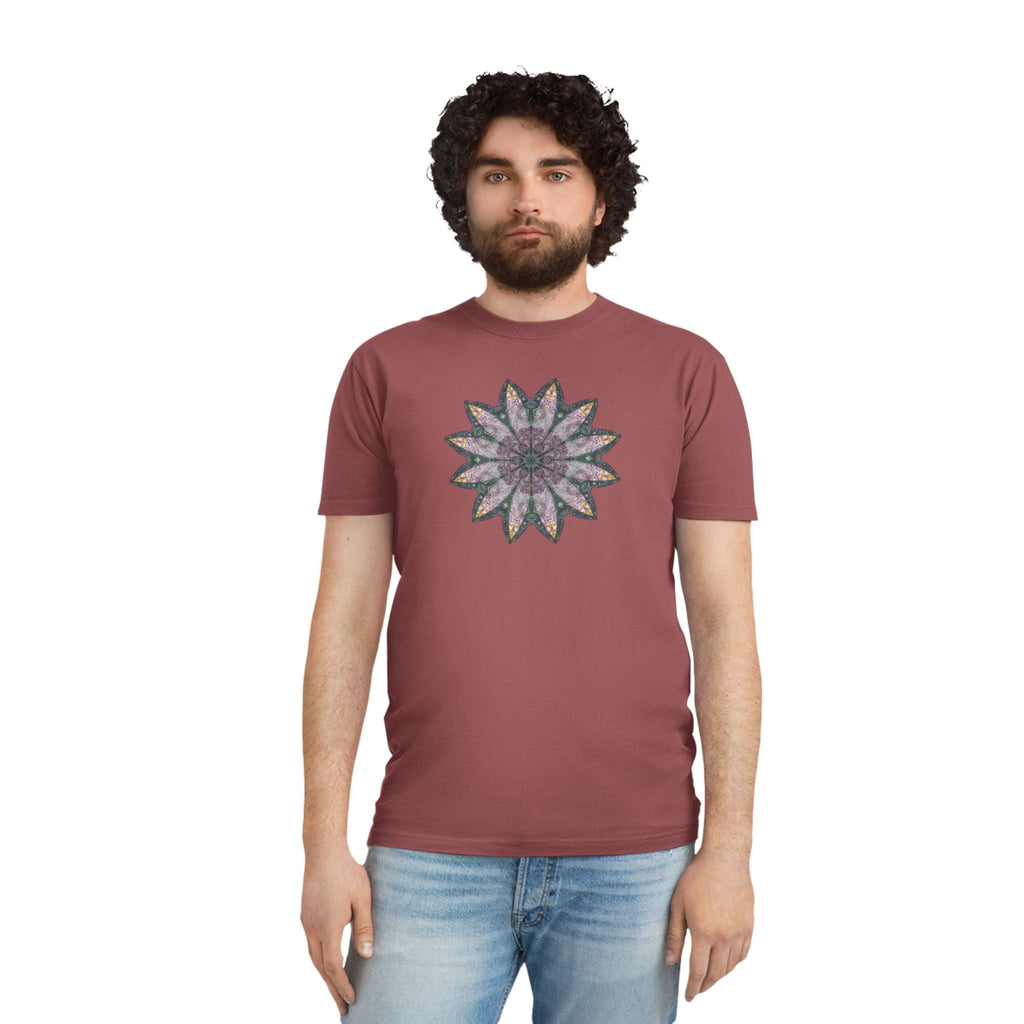 Unisex Faded Shirt - Love Light Mandalas No.21