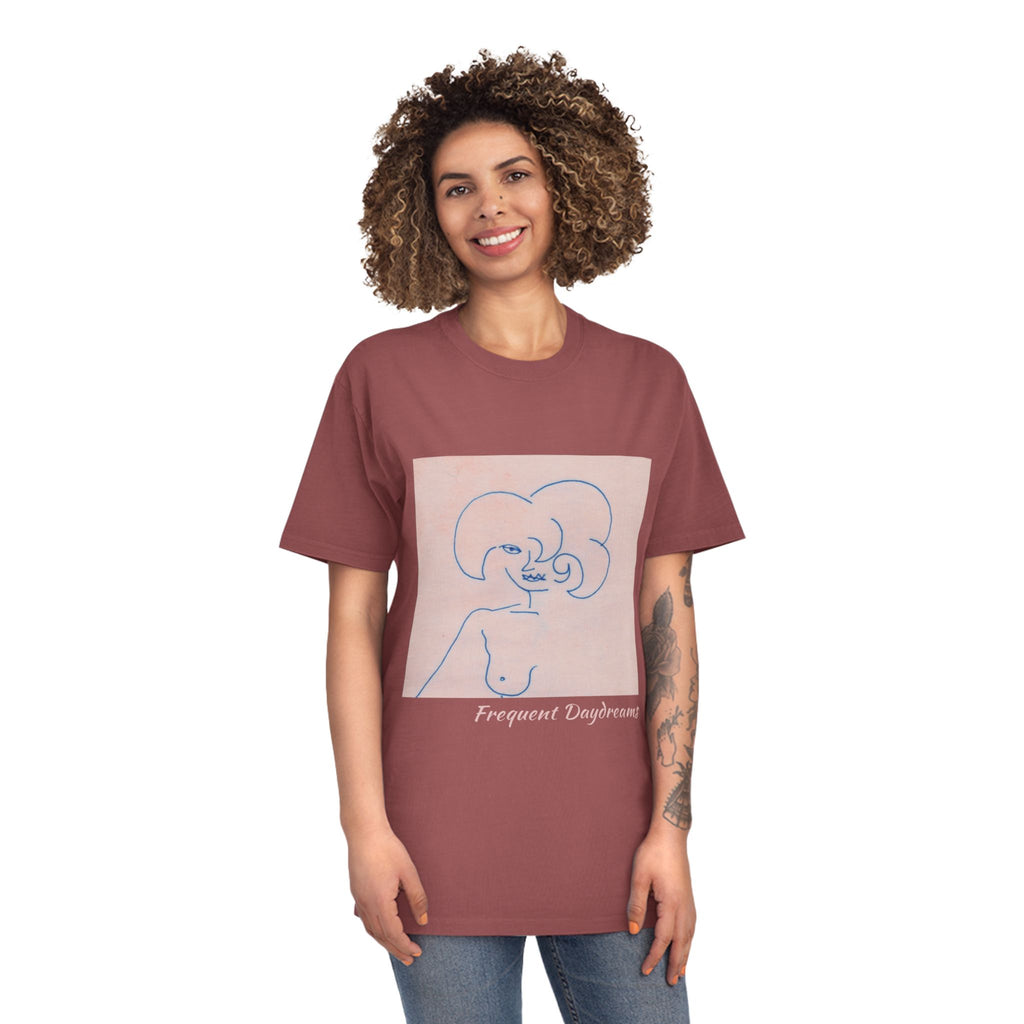 Unisex Faded Shirt - Frequent Daydreams Sketch No.45
