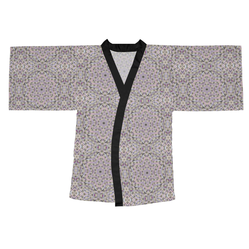 Long Sleeve Kimono Robe - P5 Kaleidoscopic No.23