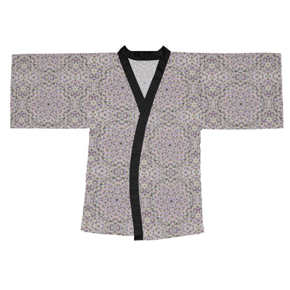Long Sleeve Kimono Robe - P5 Kaleidoscopic No.23