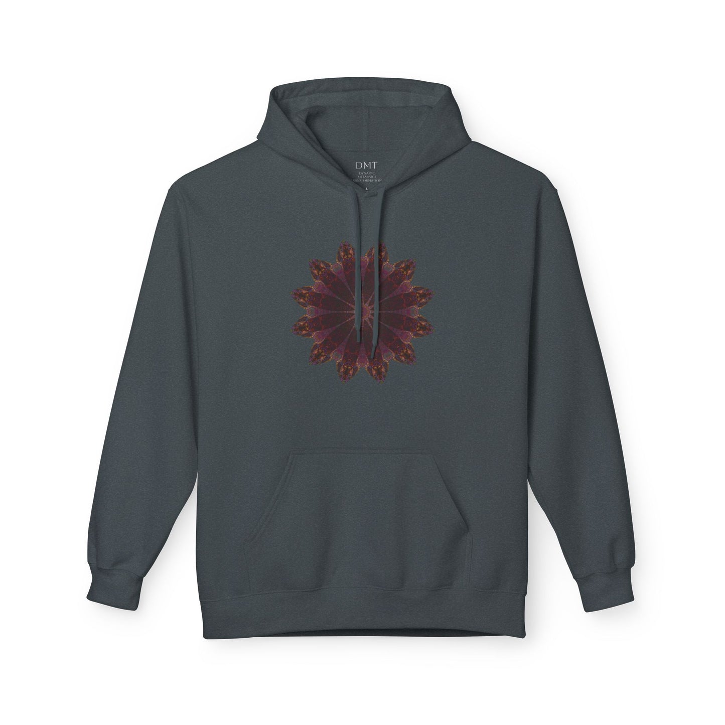 Unisex Midweight Softstyle Fleece Hoodie - Love Light Mandalas No.5