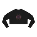Women's Cropped Sweatshirt - Love Light Mandalas No.2