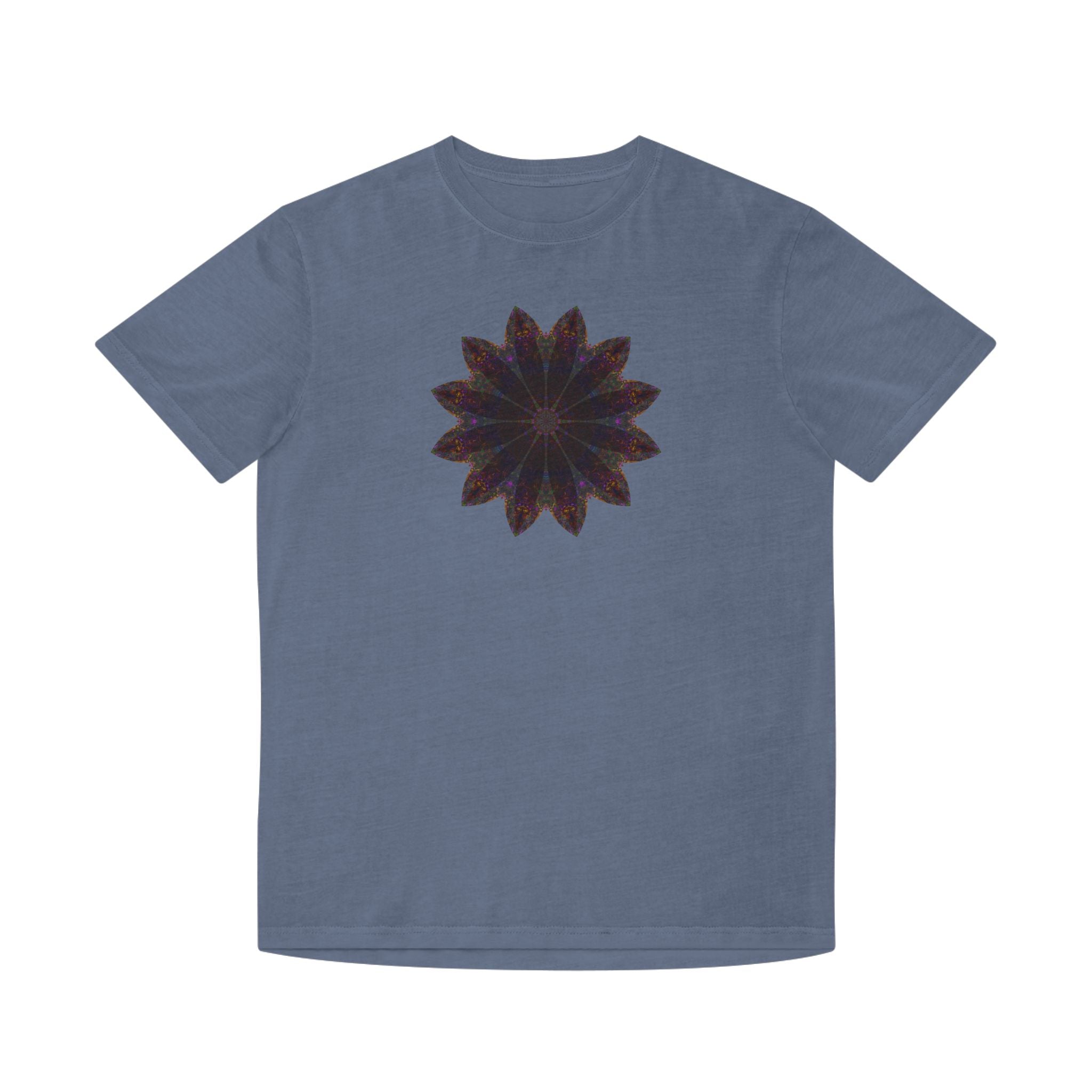 Unisex Faded Shirt - Love Light Mandalas No.10