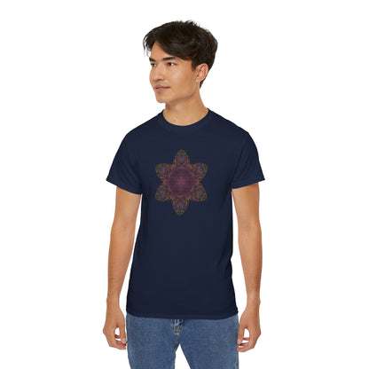 Unisex Ultra Cotton Tee - Love Light Mandalas No.3
