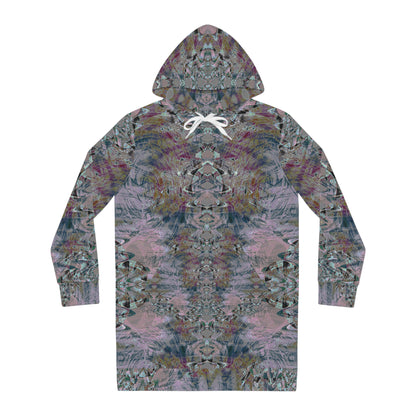 Women's Hoodie Dress - Love Light Fractals No.5
