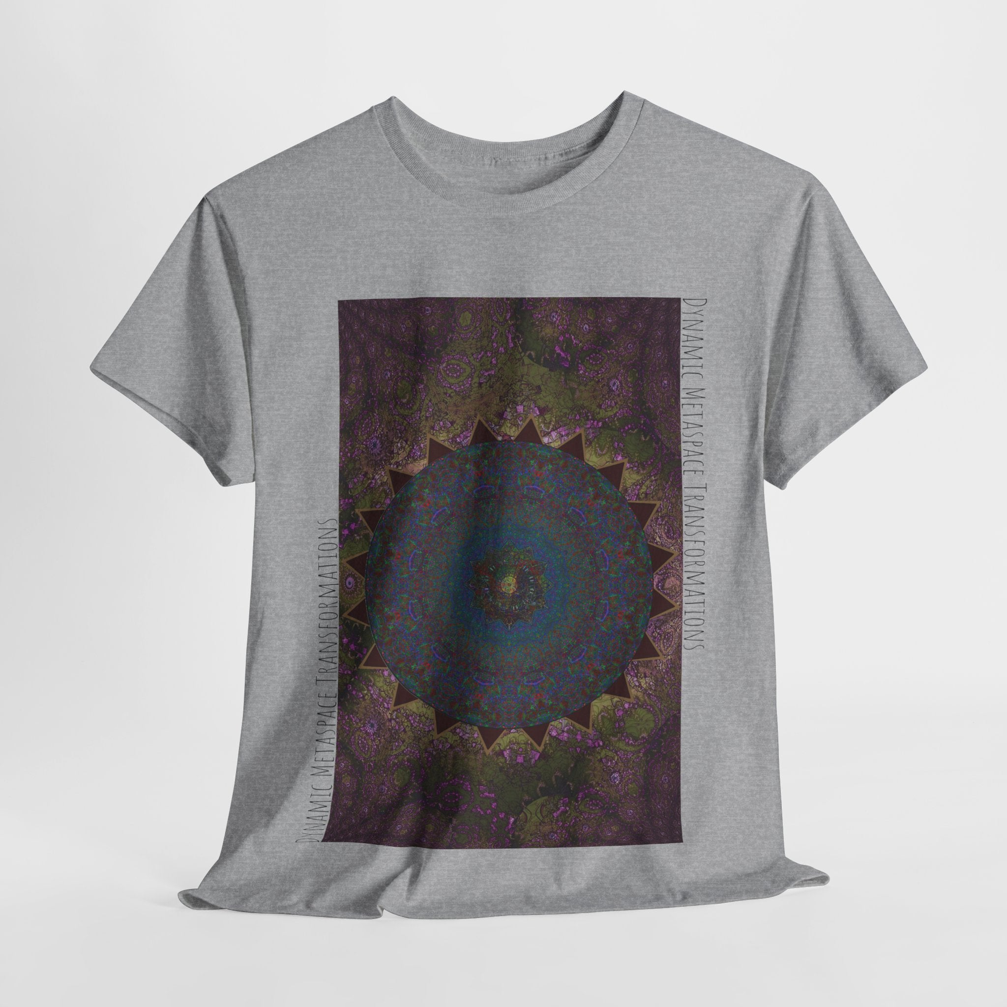 Unisex Heavy Cotton Tee - Love Light Spheres No. L8S1