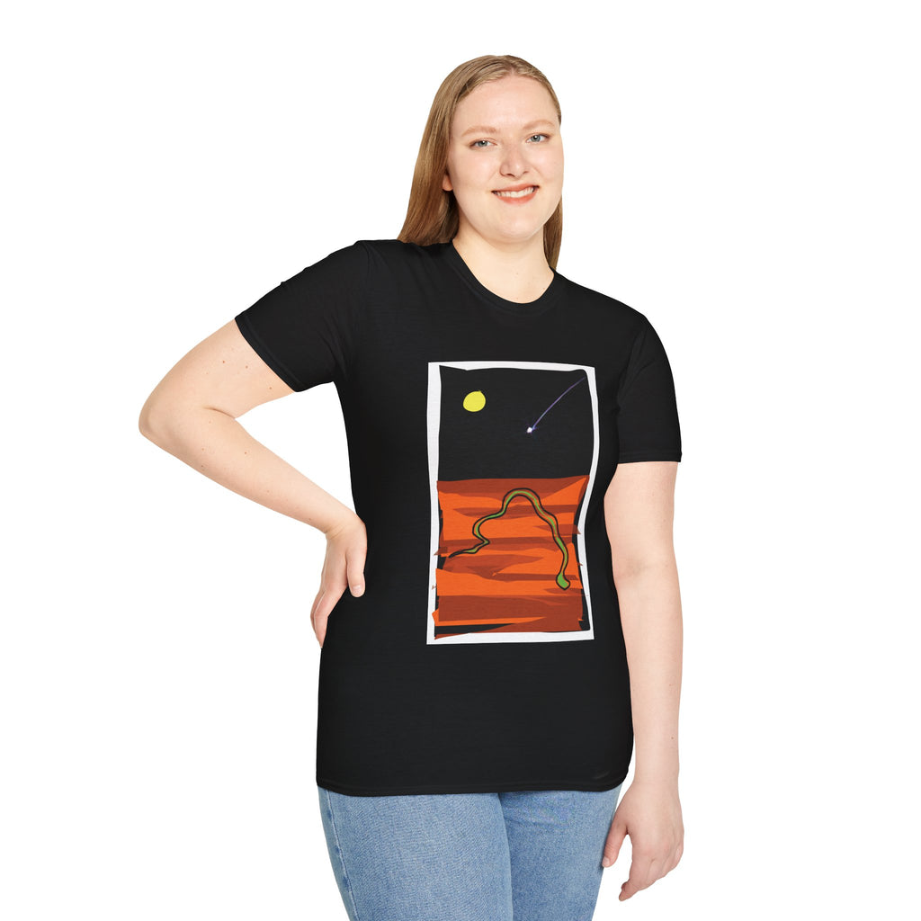 Unisex Softstyle T-Shirt - The Traveller Series (Shooting Star)