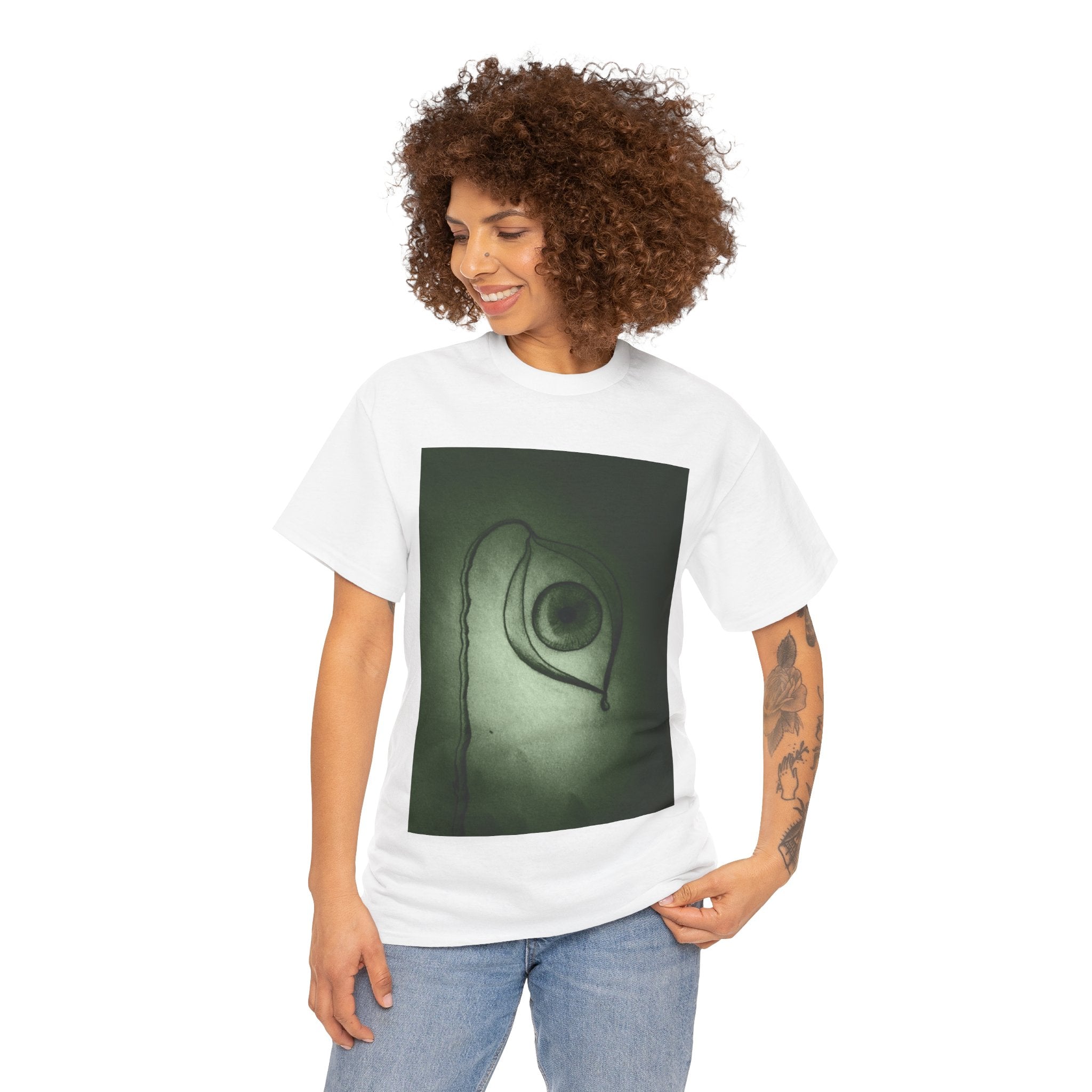 Unisex Heavy Cotton Tee - Eye Plants No.2