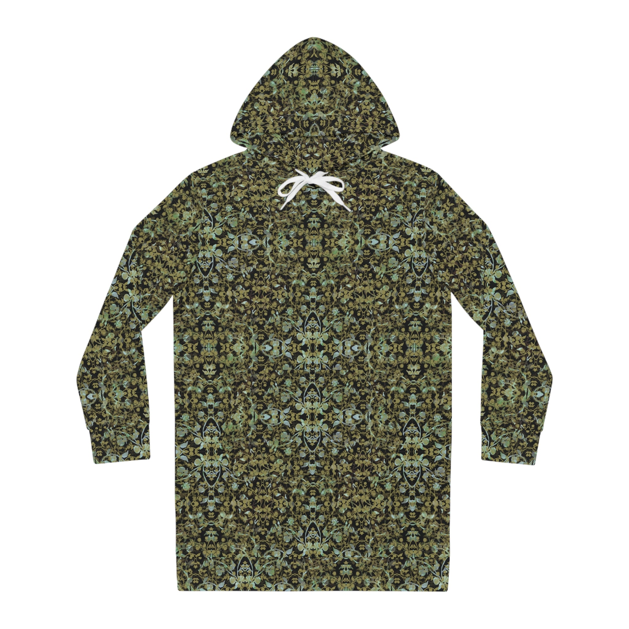 Women's Hoodie Dress - Hidden Weave No.4
