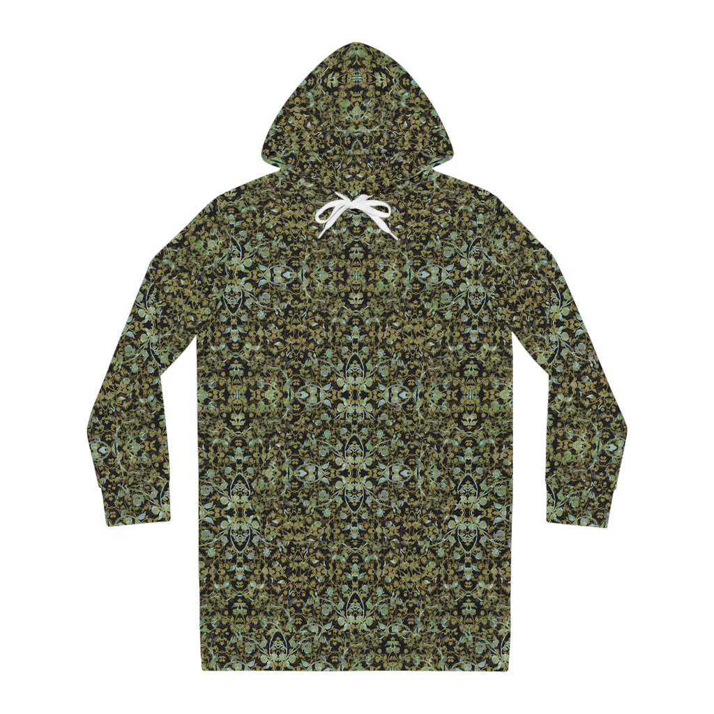 Women's Hoodie Dress - Hidden Weave No.4