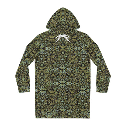 Women's Hoodie Dress - Hidden Weave No.4