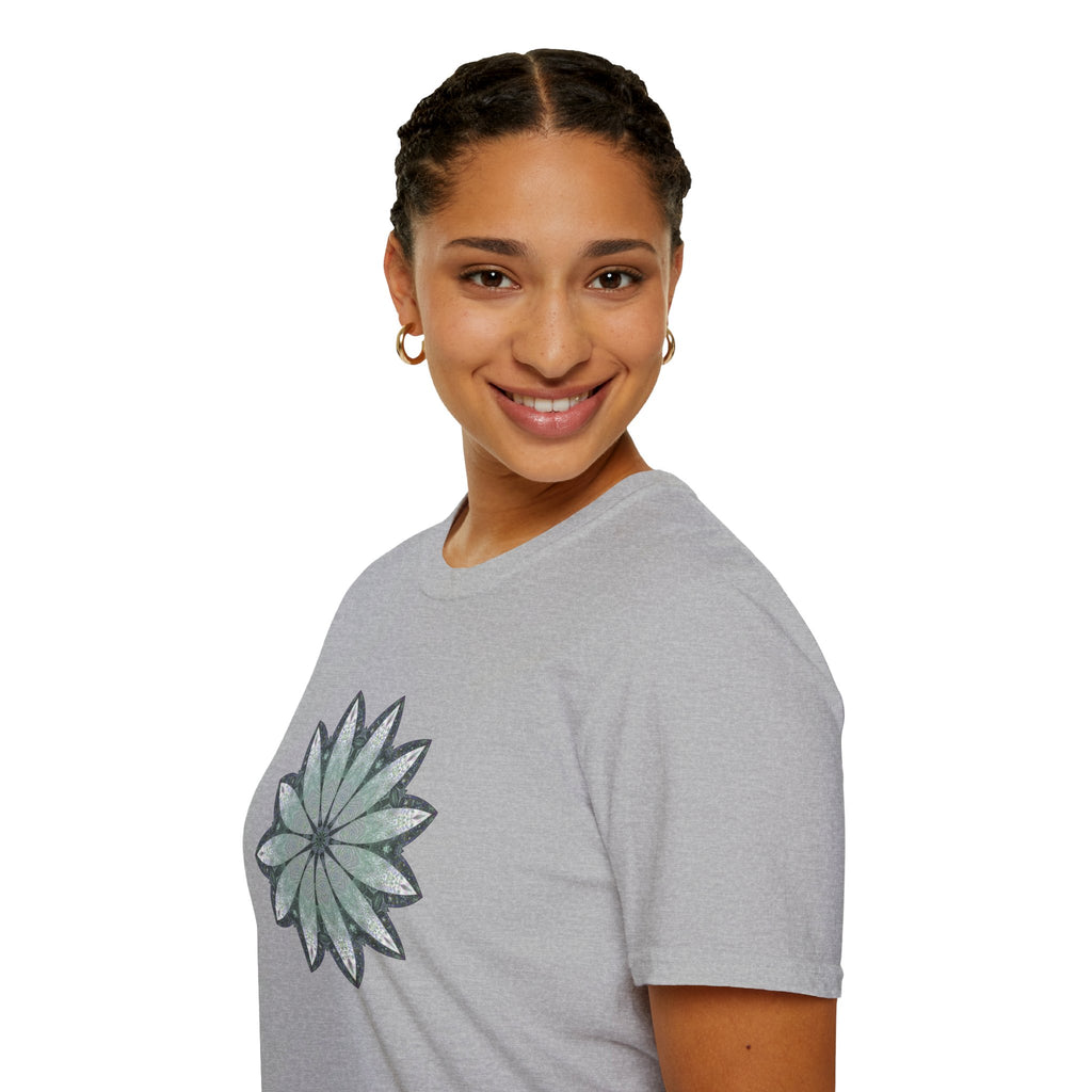 Unisex Softstyle T-Shirt - Love Light Mandalas No.22