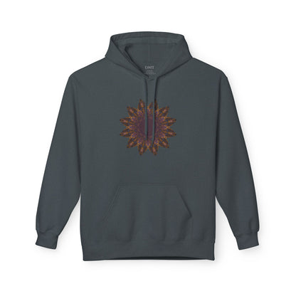 Unisex Midweight Softstyle Fleece Hoodie - Love Light Mandalas No.1