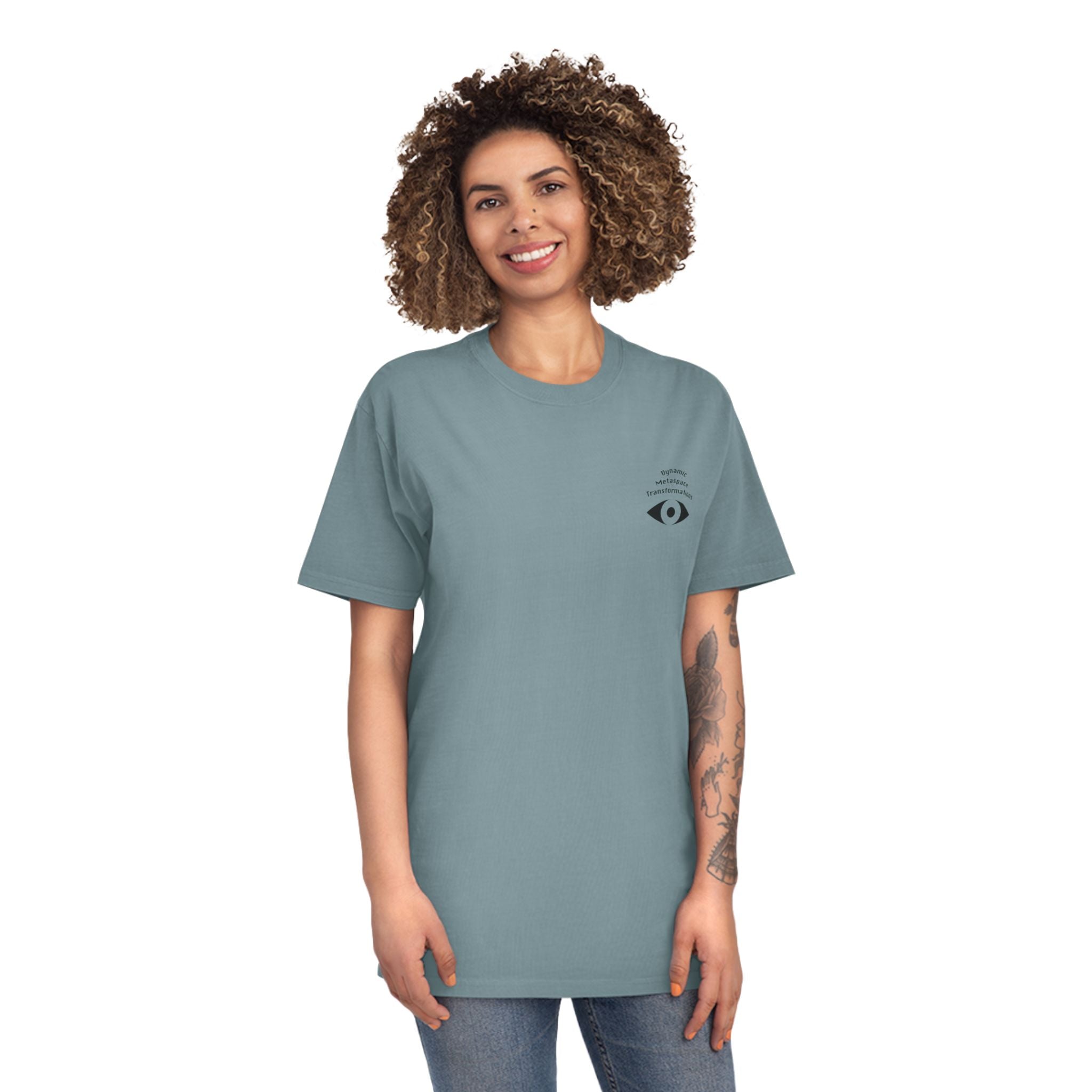 Unisex Faded Shirt (Back) - DMT Seer No.1