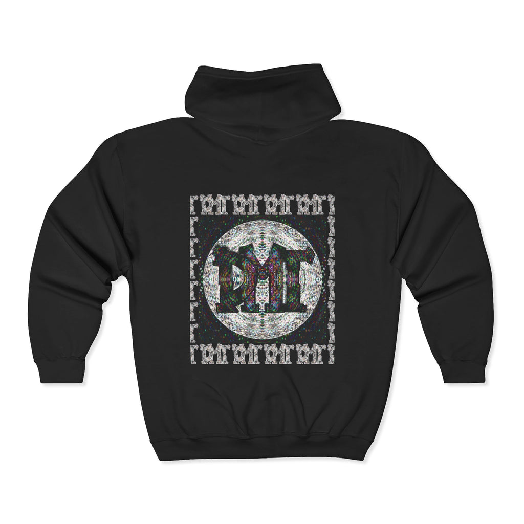 Unisex Heavy Blend™ Full Zip Hooded Sweatshirt - DMT Scribe No.2