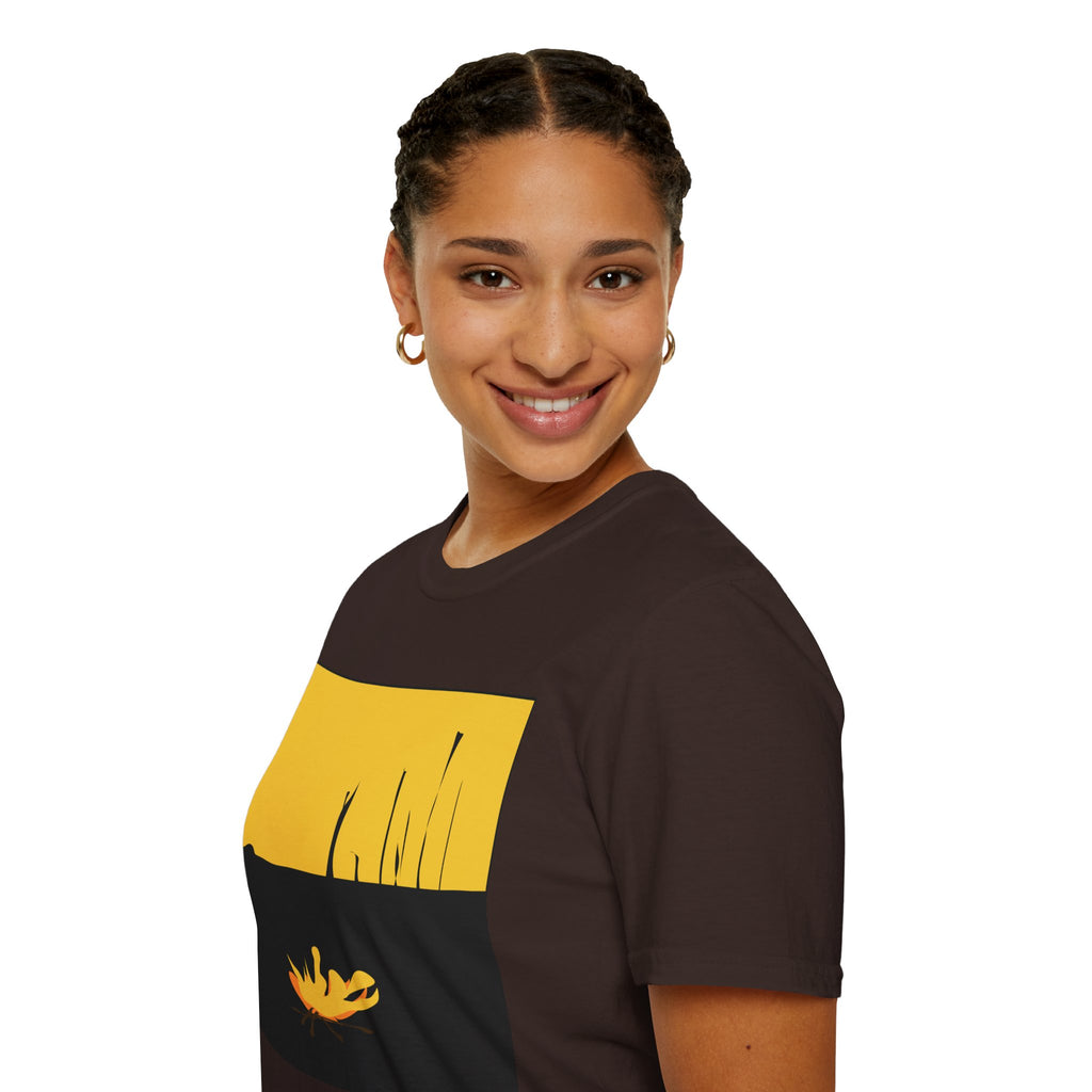 Unisex Softstyle T-Shirt - The Traveller Series (Fire)