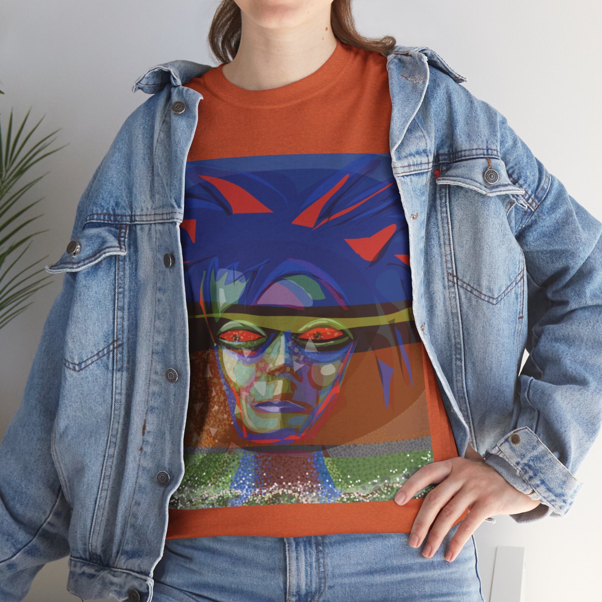 Unisex Heavy Cotton Tee - The Traveller Series (Seeing)