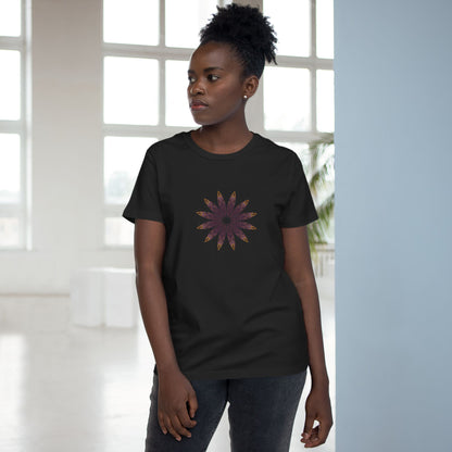 Women’s Maple Tee - Love Light Mandalas No.2