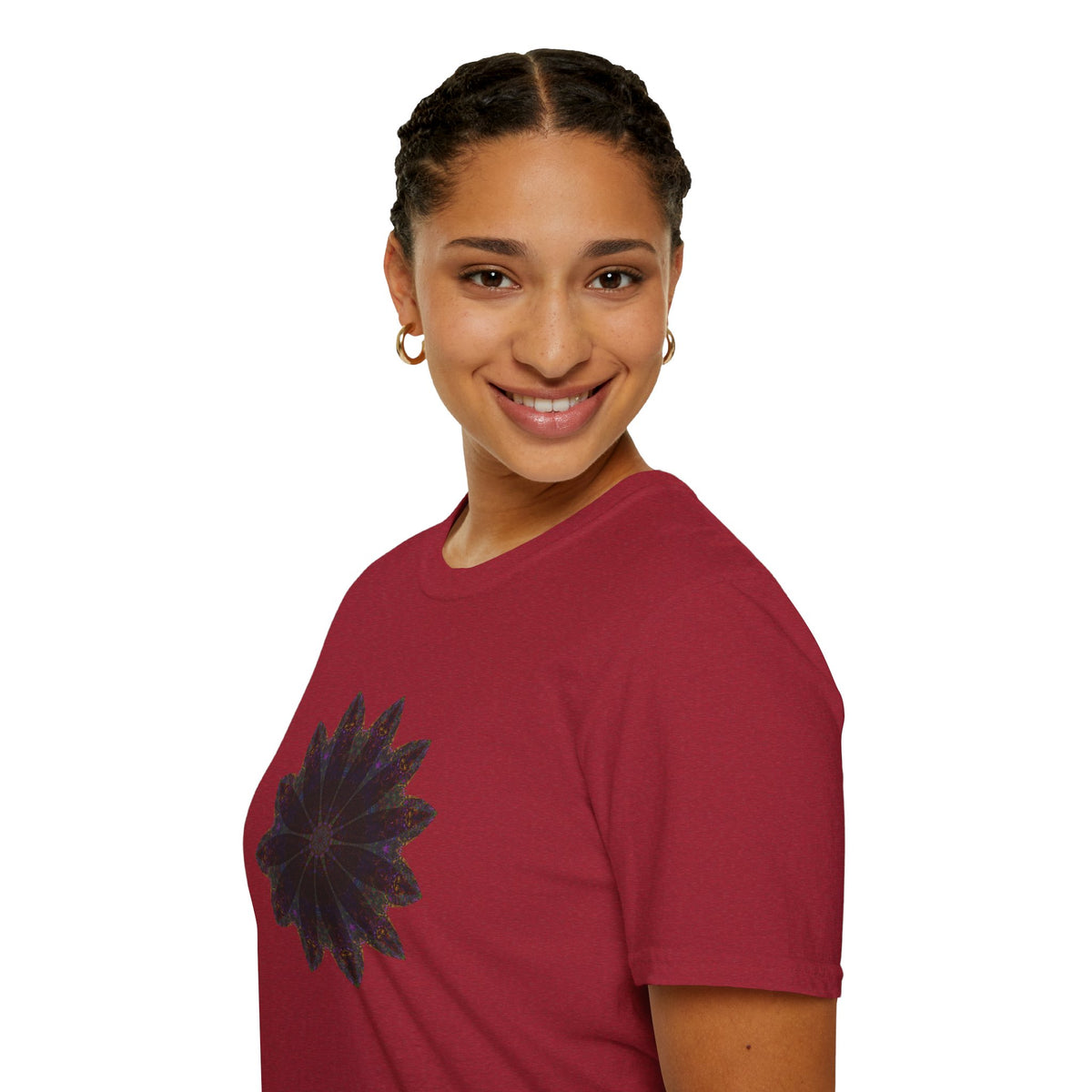 Unisex Softstyle T-Shirt - Love Light Mandalas No.10
