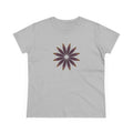 Women's Midweight Cotton Tee - Love Light Mandalas No.2