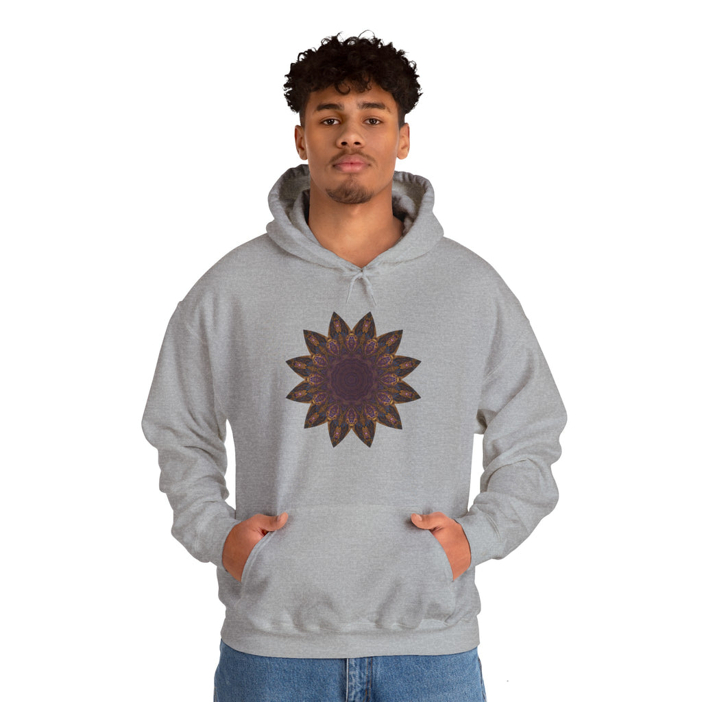 Unisex Heavy Blend™ Hooded Sweatshirt - Love Light Mandalas No.1