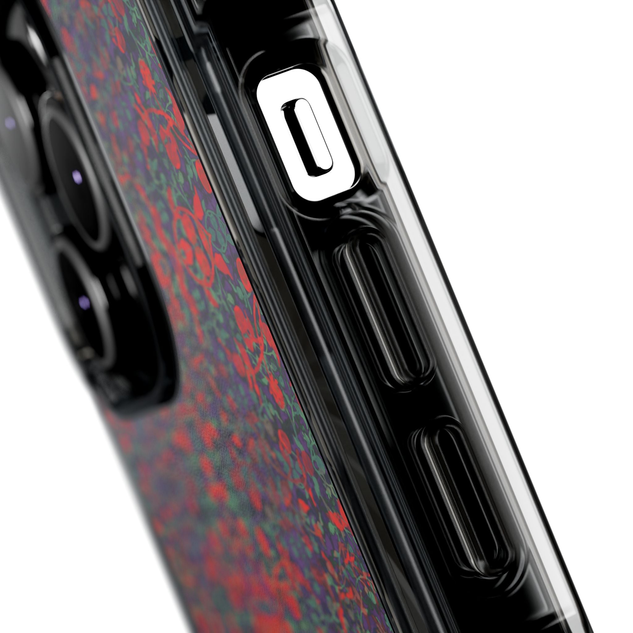 iPhone 14 Magnetic Clear Impact Case - Hidden Weave Series No.25