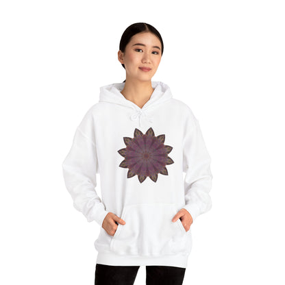 Unisex Heavy Blend™ Hooded Sweatshirt - Love Light Mandalas No.6