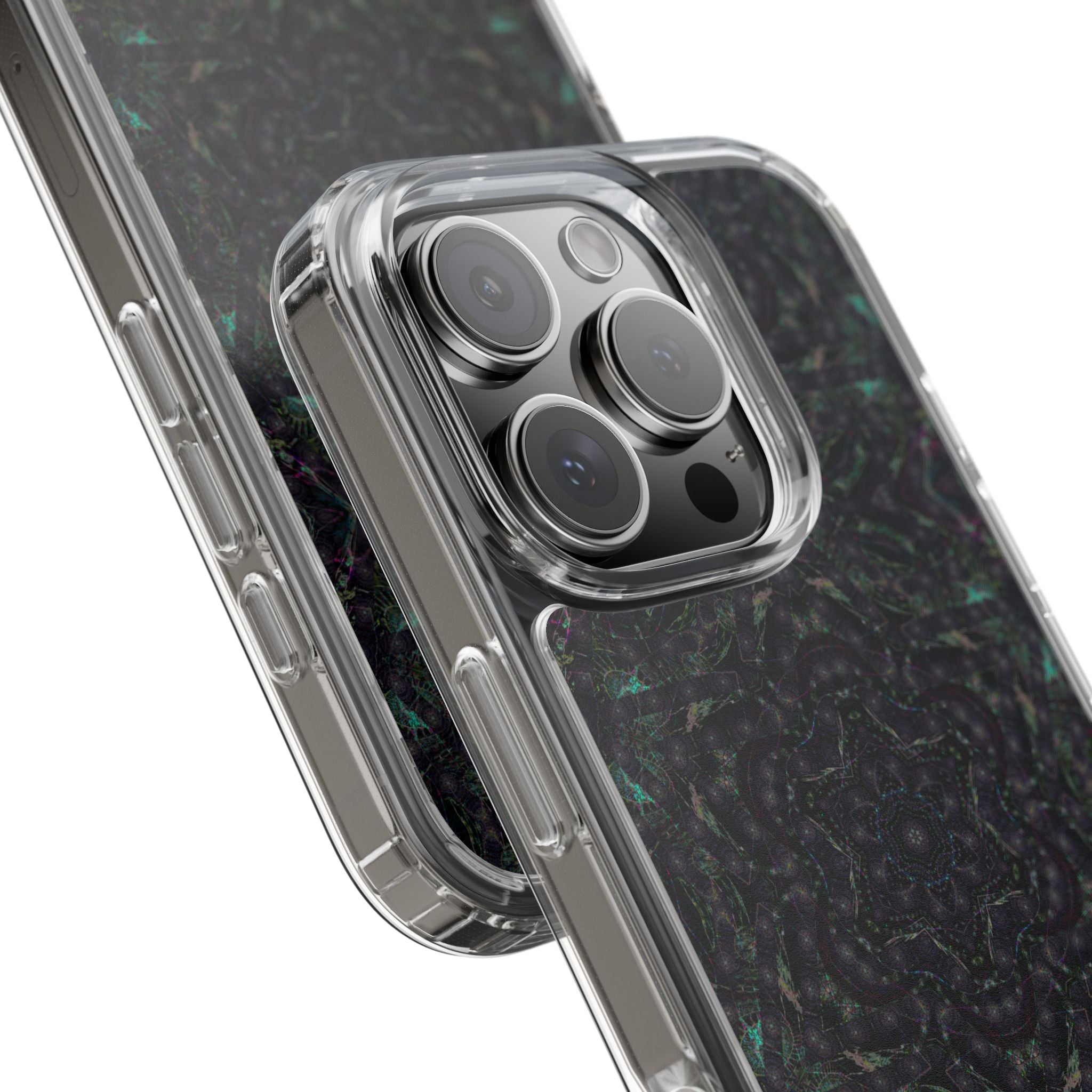 iPhone 16 Clear Case – P5 Kaleidoscopic No.31