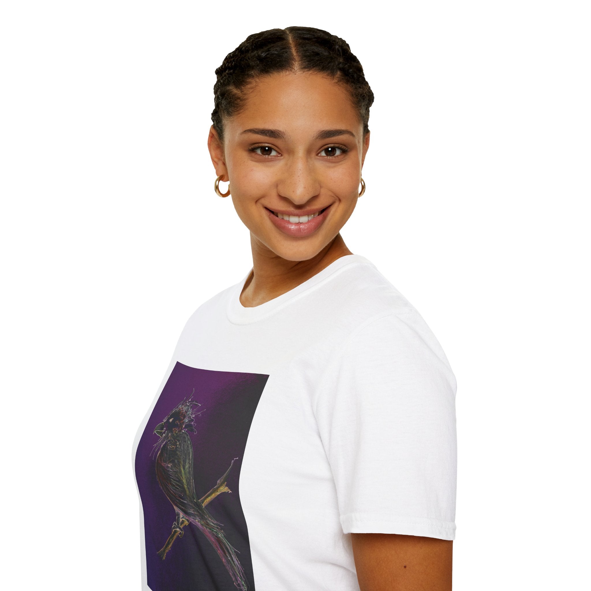 Unisex Softstyle T-Shirt - Birds Of Creation No.1
