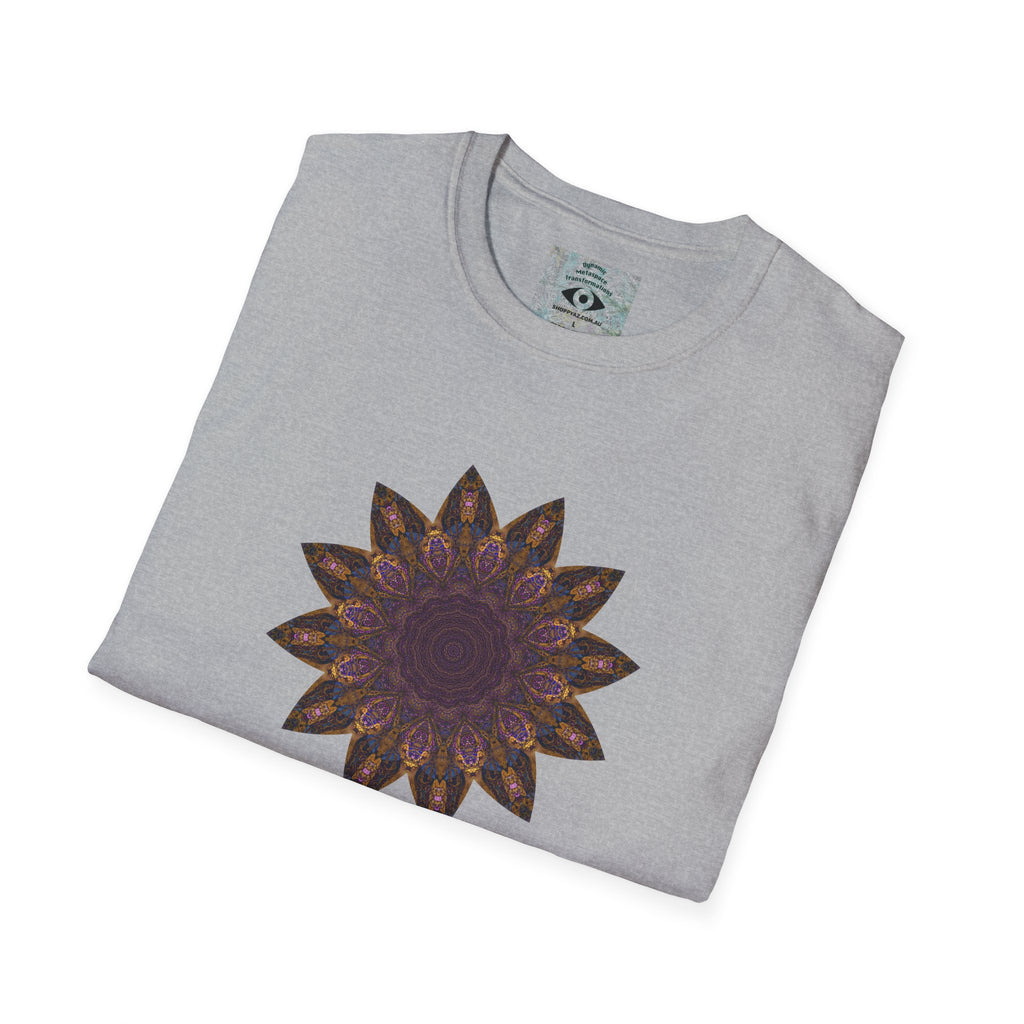 Unisex Softstyle T-Shirt - Love Light Mandalas No.1