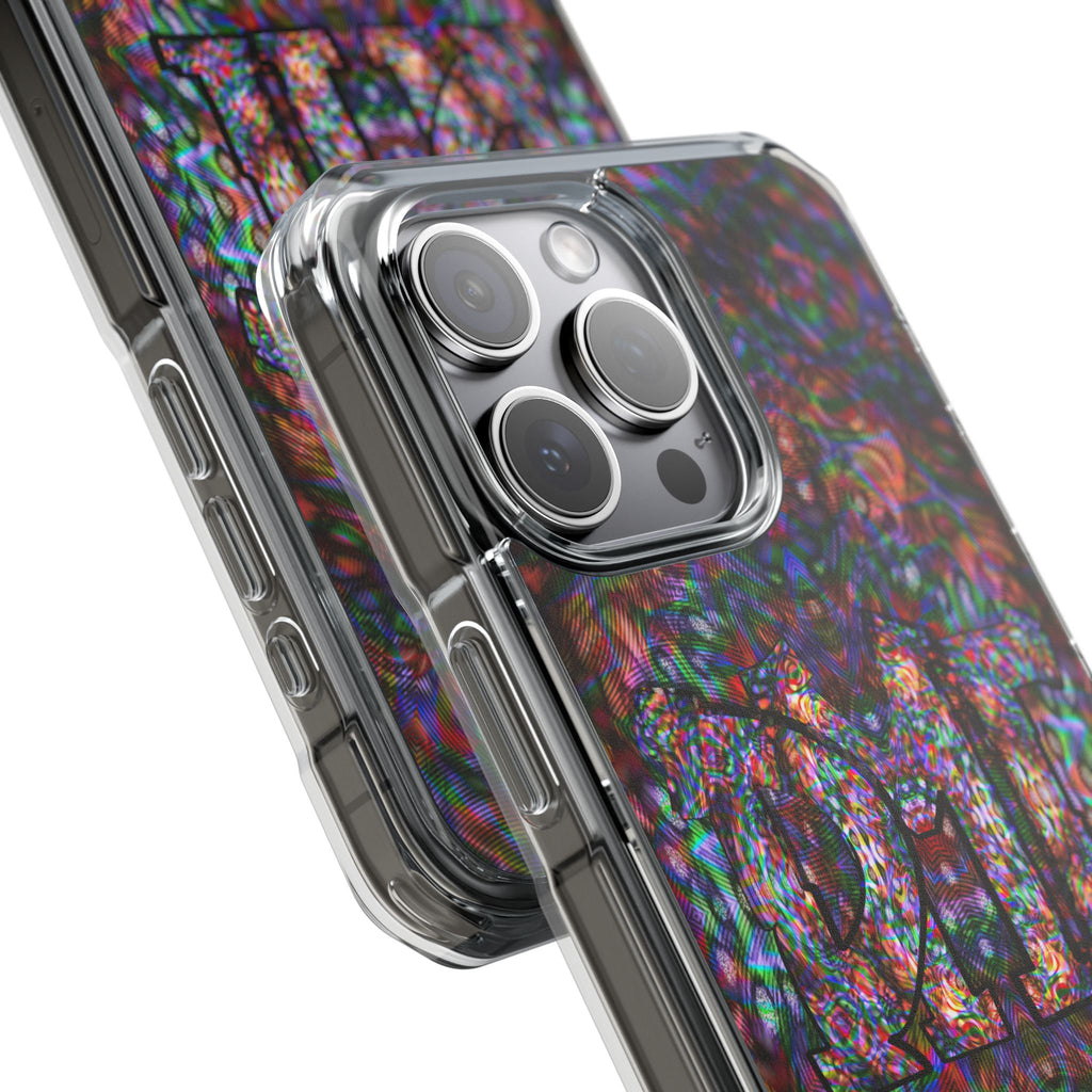 iPhone 15 Magnetic Clear Impact Case - DMT Scribe No.S1T1