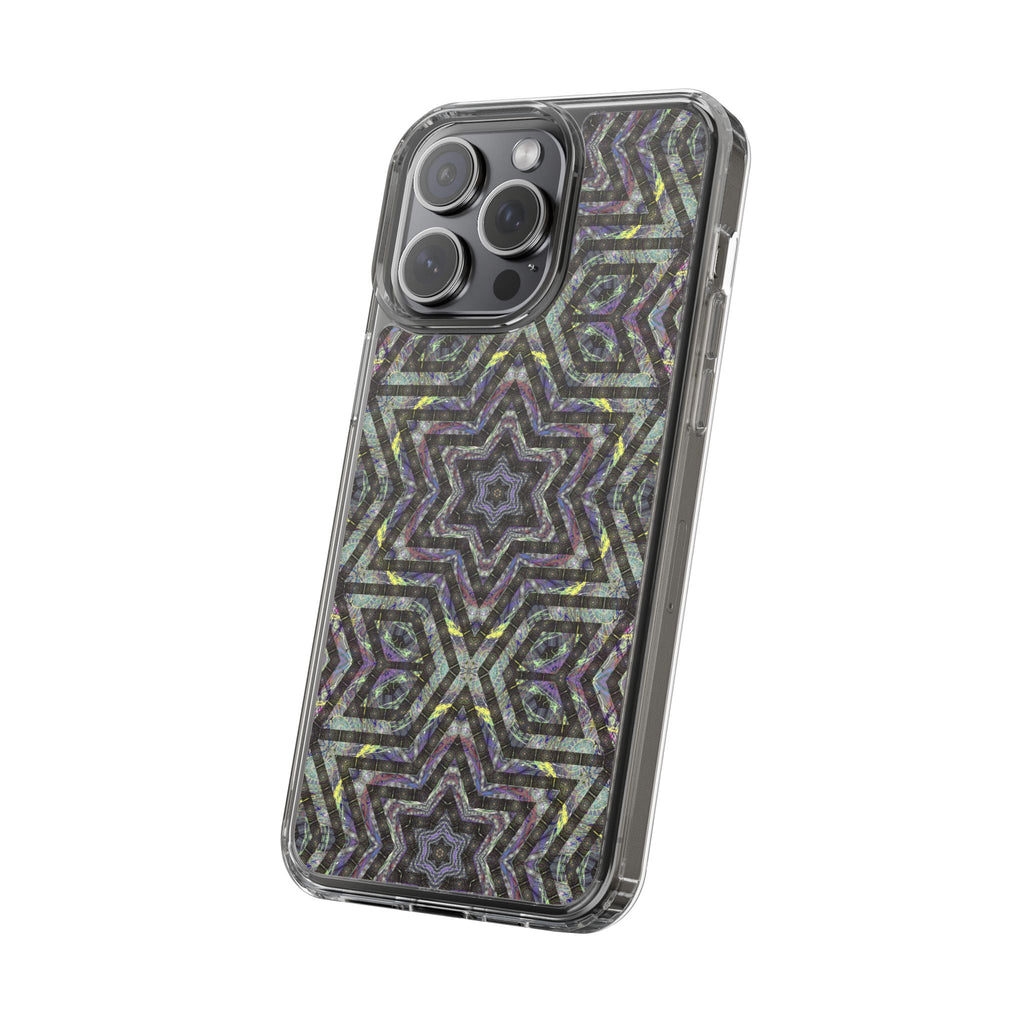 iPhone 15 Clear Case – P5 Kaleidoscopic No.1