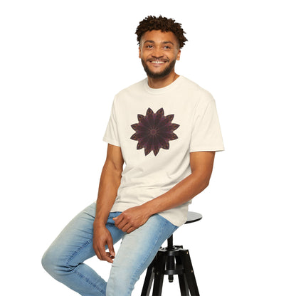 Unisex Garment-Dyed T-shirt - Love Light Mandalas No.5