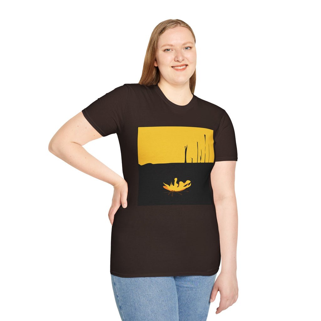 Unisex Softstyle T-Shirt - The Traveller Series (Fire)
