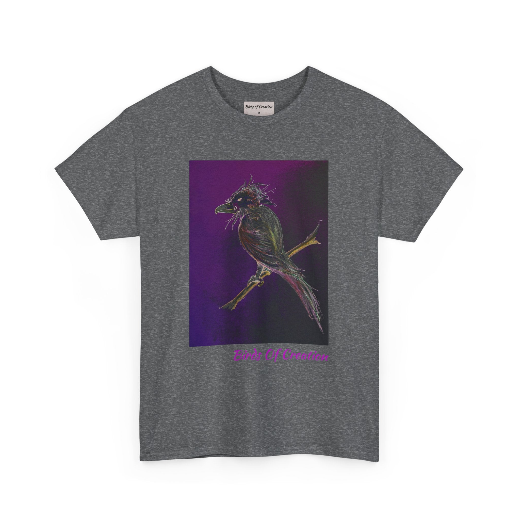 Unisex Heavy Cotton Tee - Birds Of Creation No.1