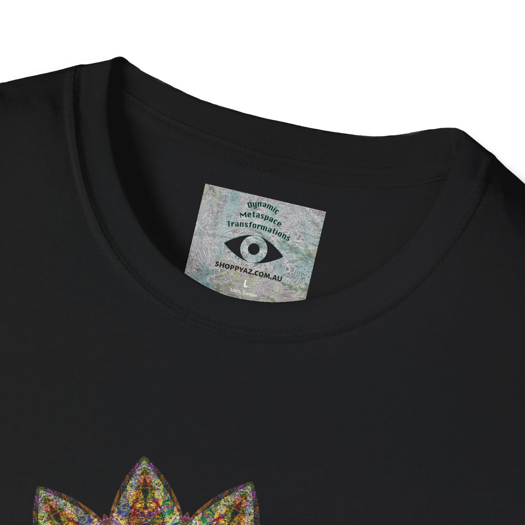 Unisex Softstyle T-Shirt - Love Light Mandalas No.13