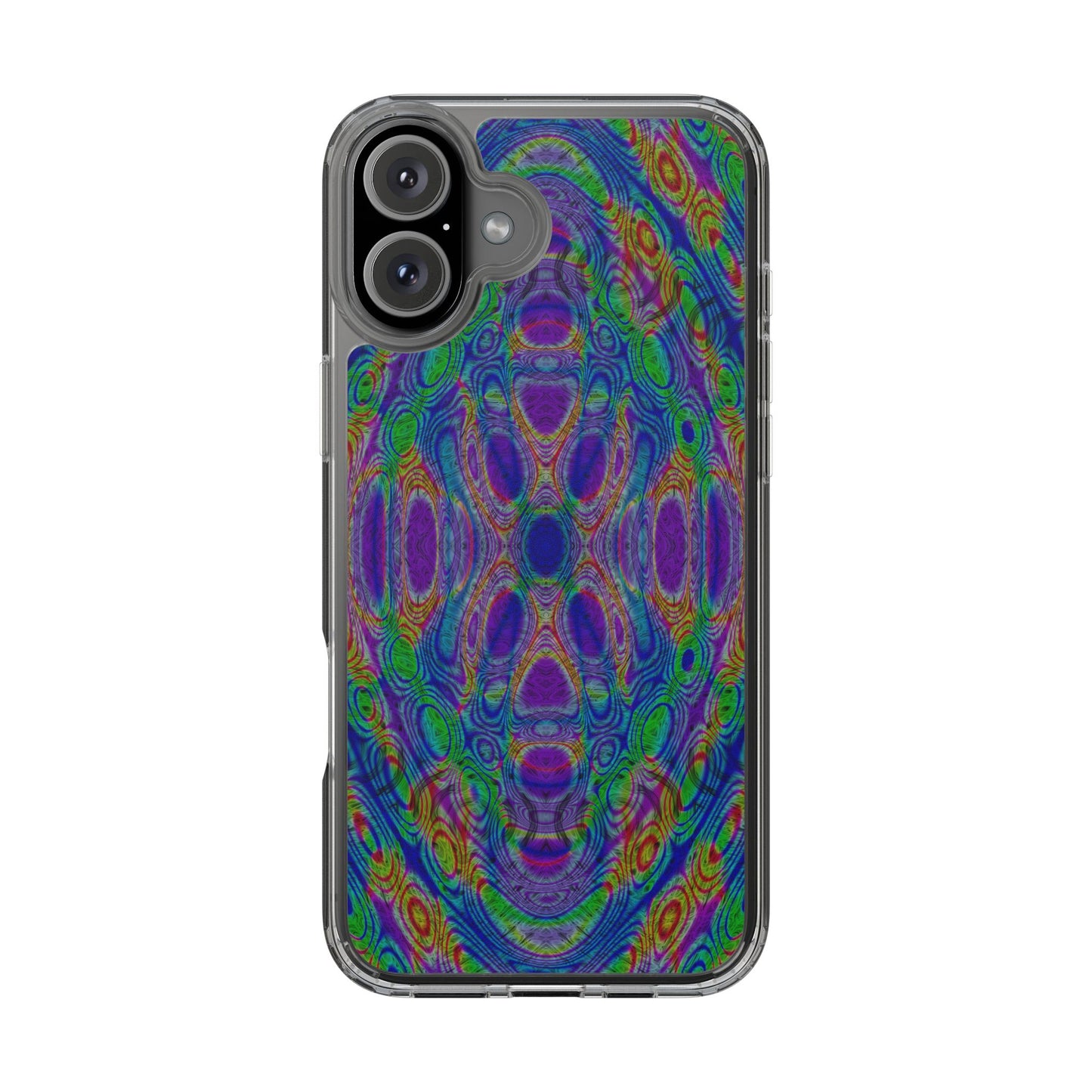 iPhone 16 Clear Case – DMT Seer No.18