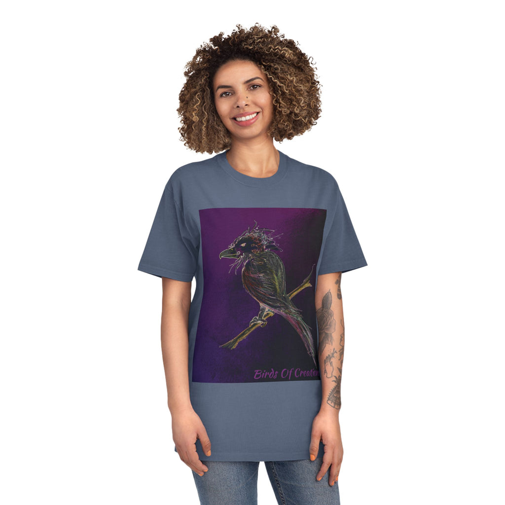 Unisex Faded Shirt - Birds Of Creation No.1