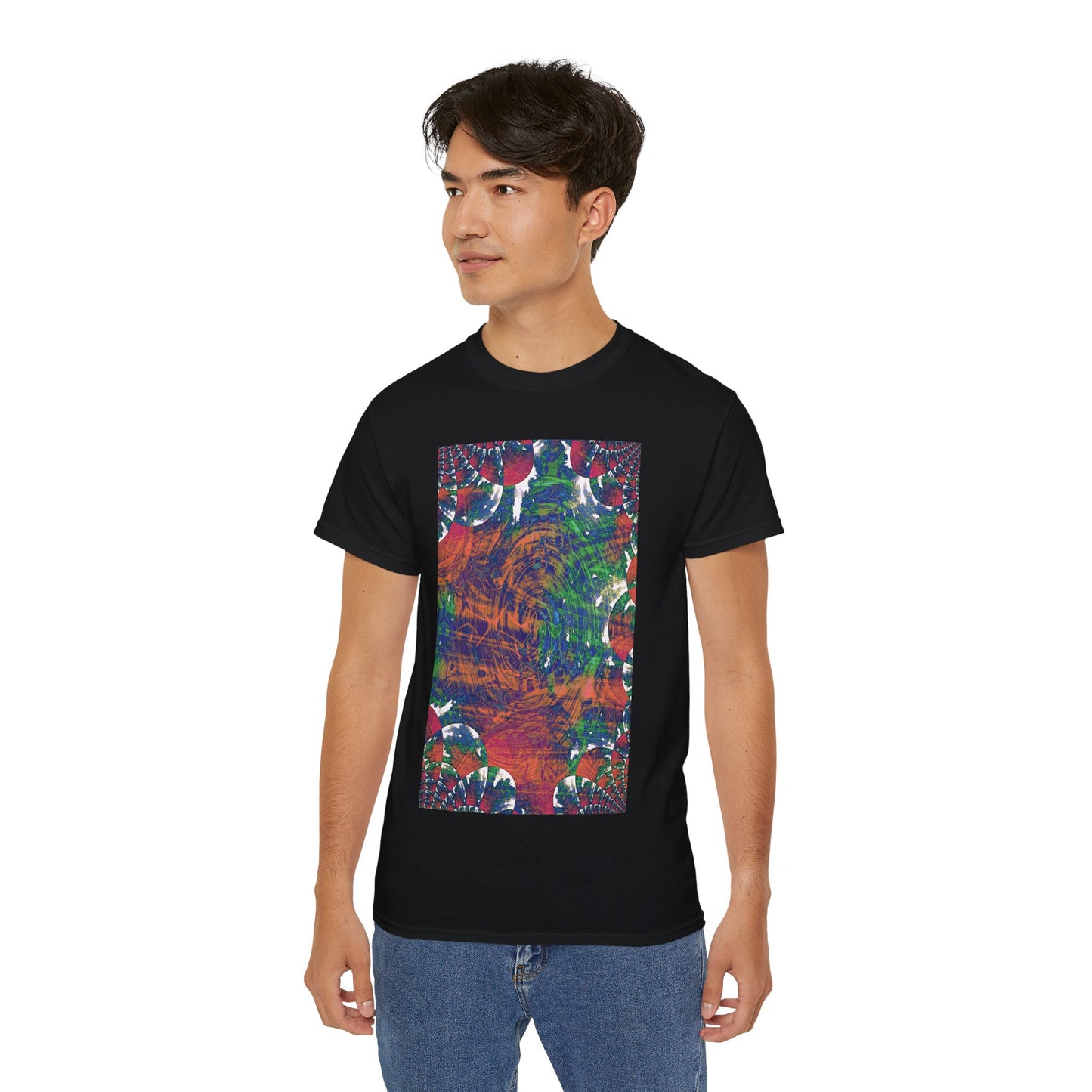 Unisex Ultra Cotton Tee - Love Light Fractals No.2
