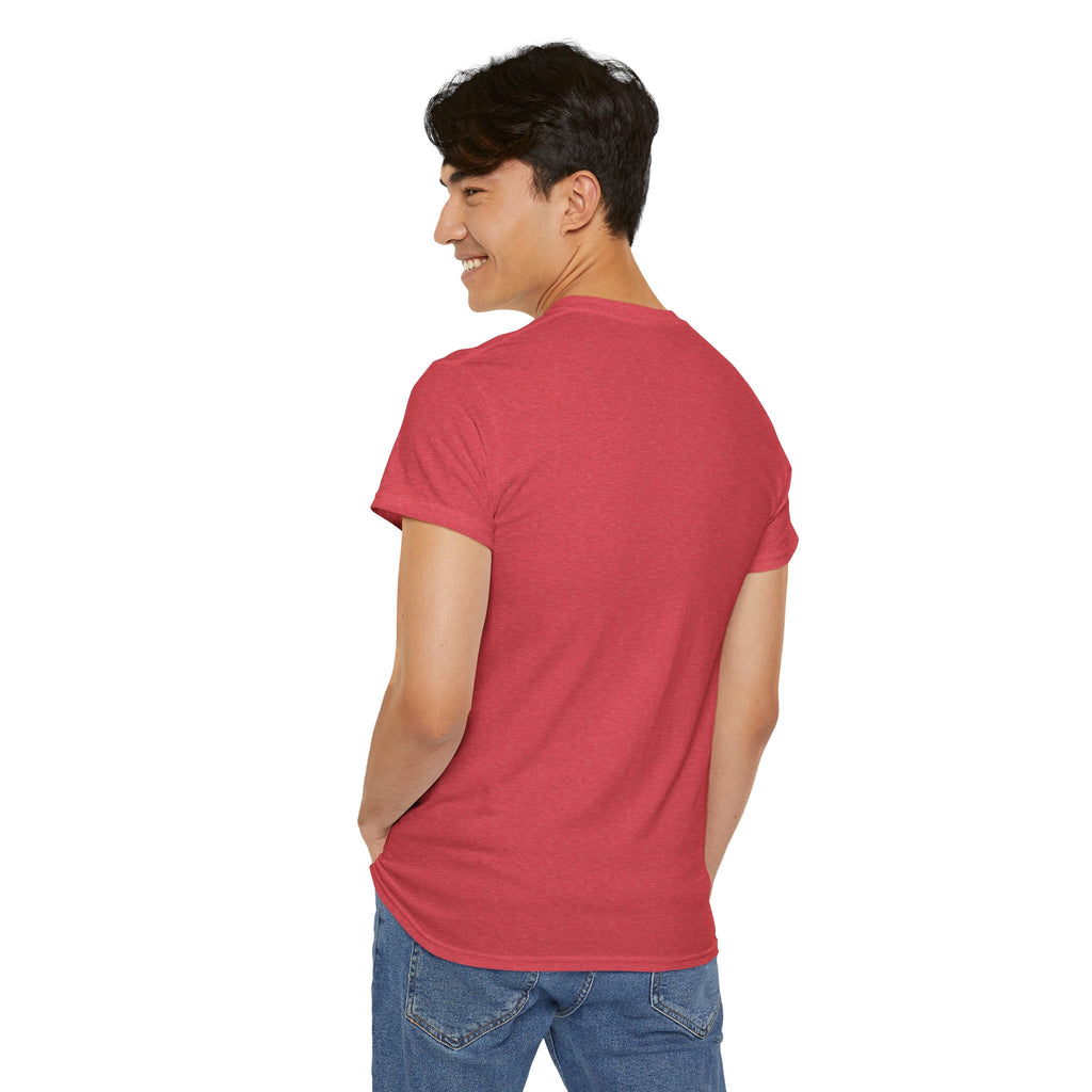 Unisex Heavy Cotton Tee - The Traveller Series (Abstract Autumn)