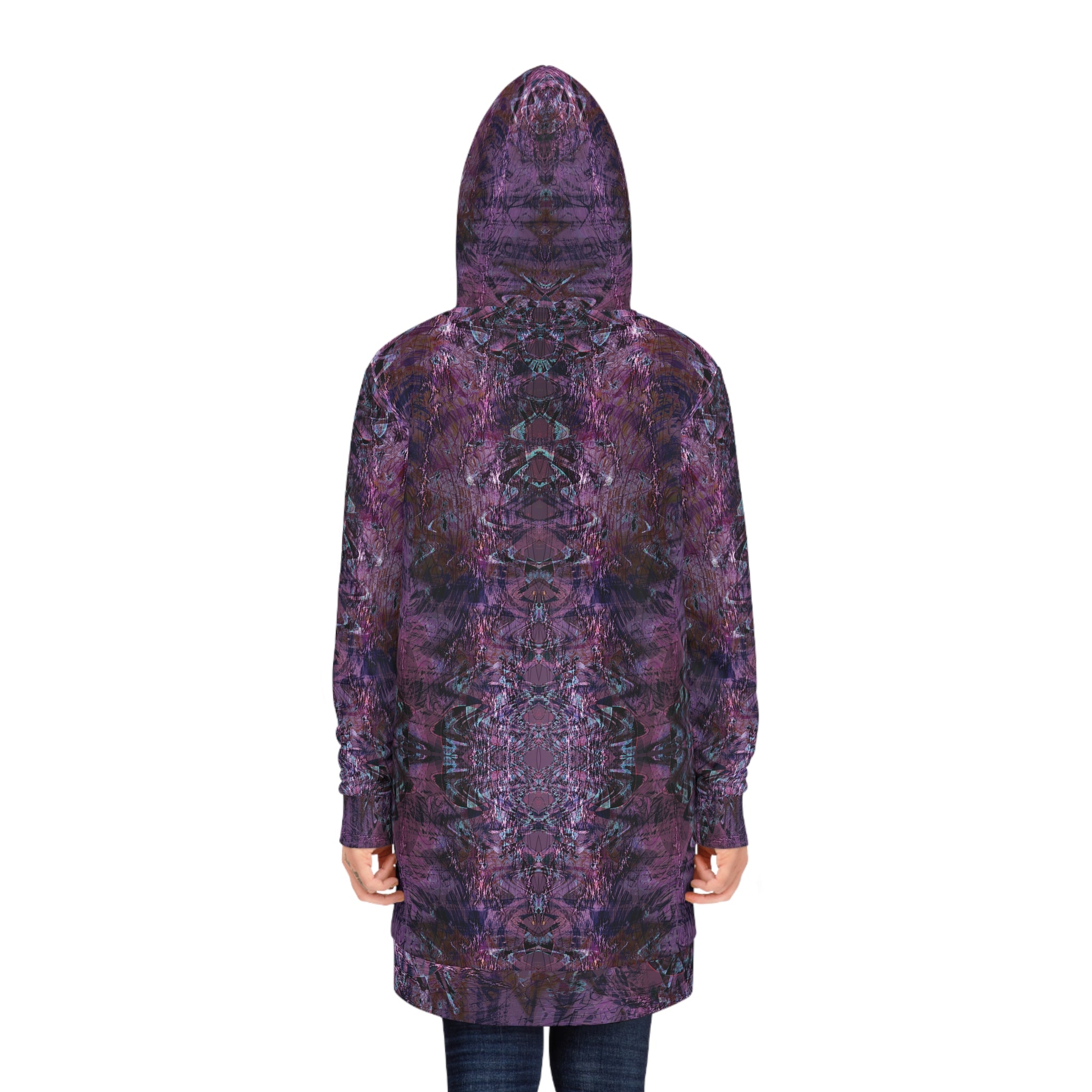 Women's Hoodie Dress - Love Light Fractals No.6