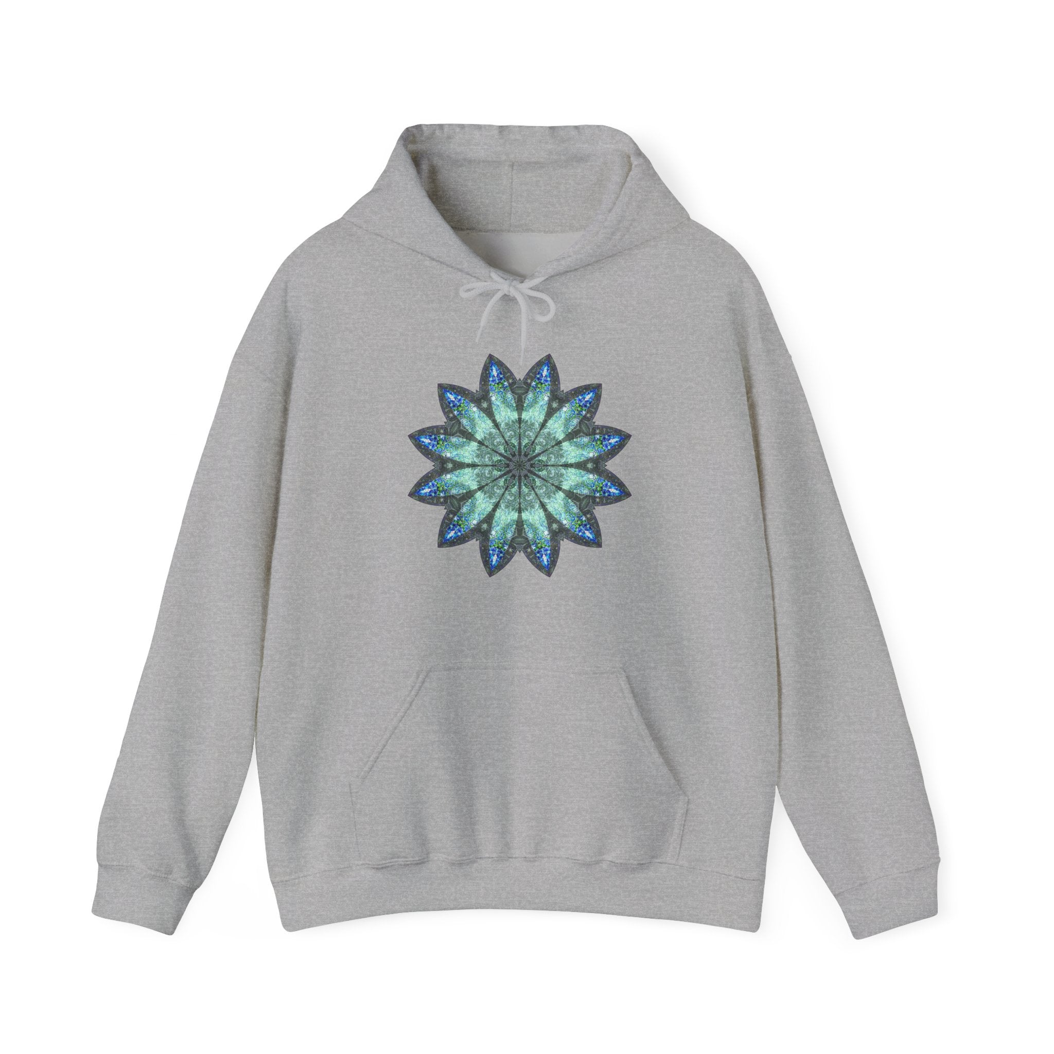 Unisex Heavy Blend™ Hooded Sweatshirt - Love Light Mandalas No.20